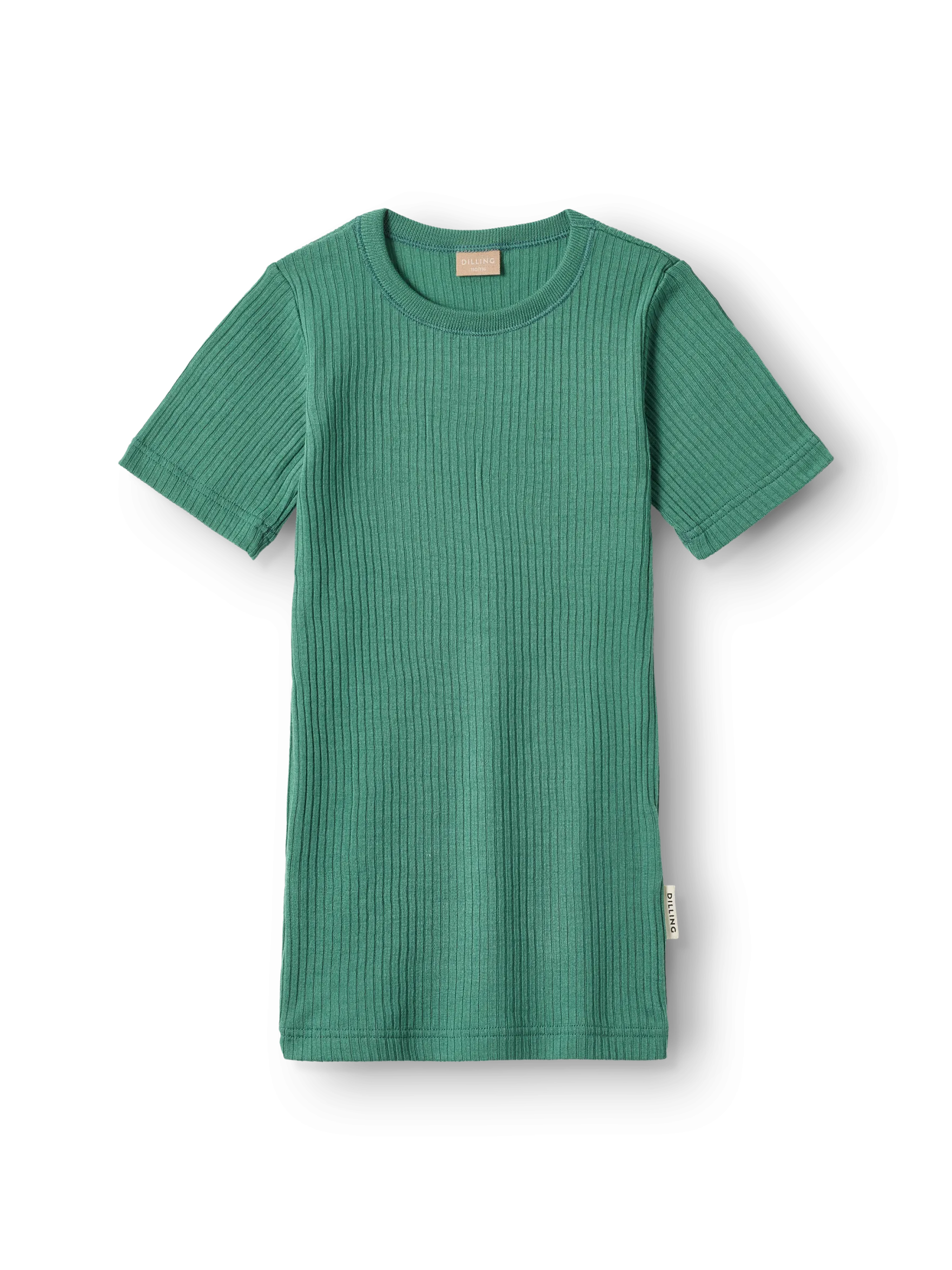 T-shirt i merinould til børn