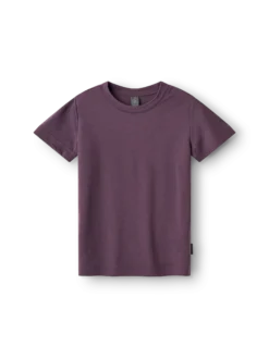 T-shirt i merinould til børn