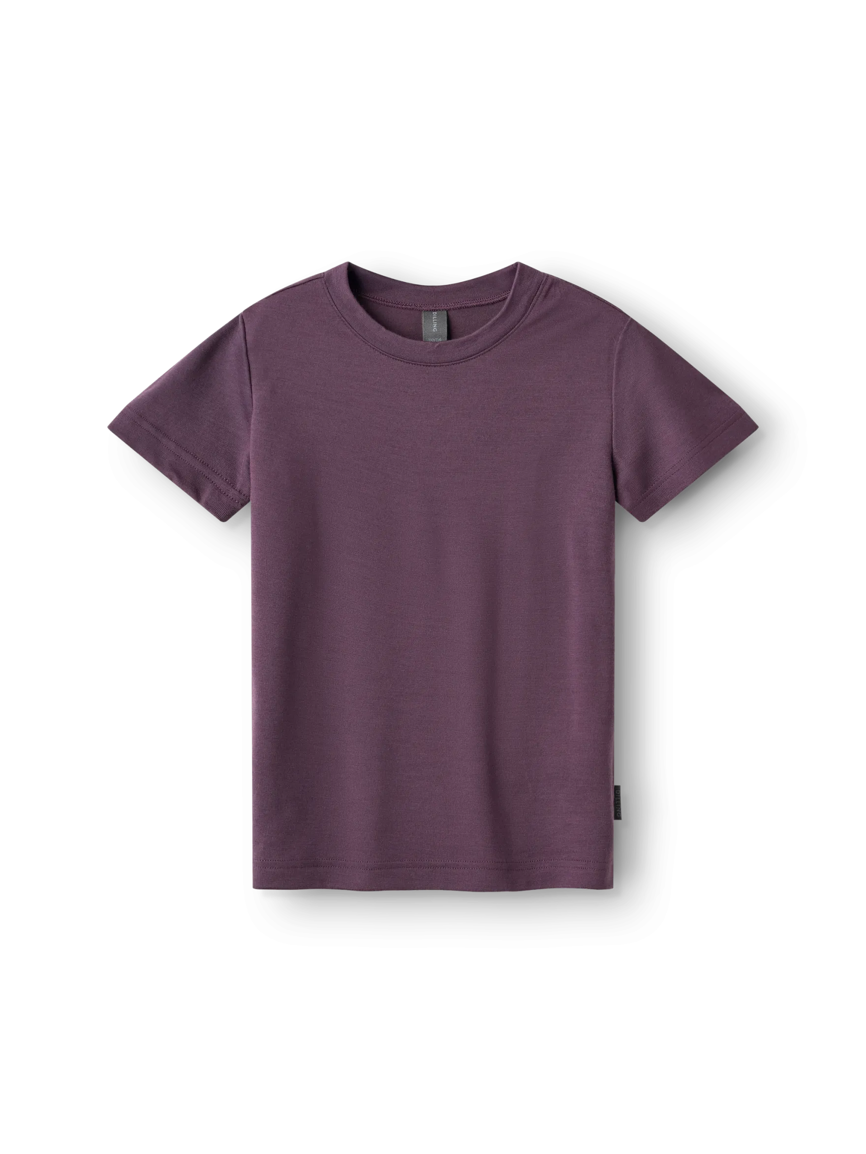 T-shirt i merinould til børn