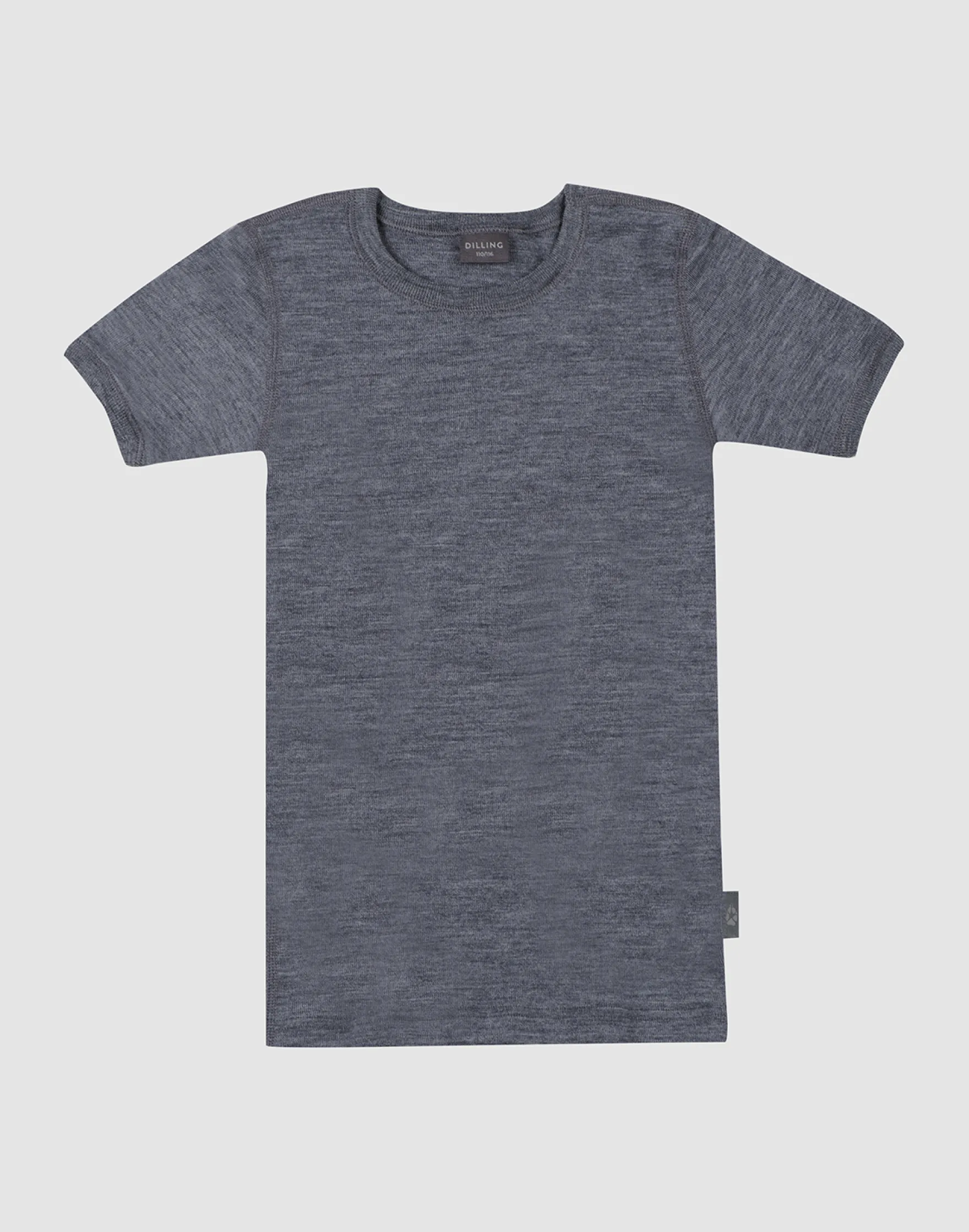 T-shirt i merinould til børn
