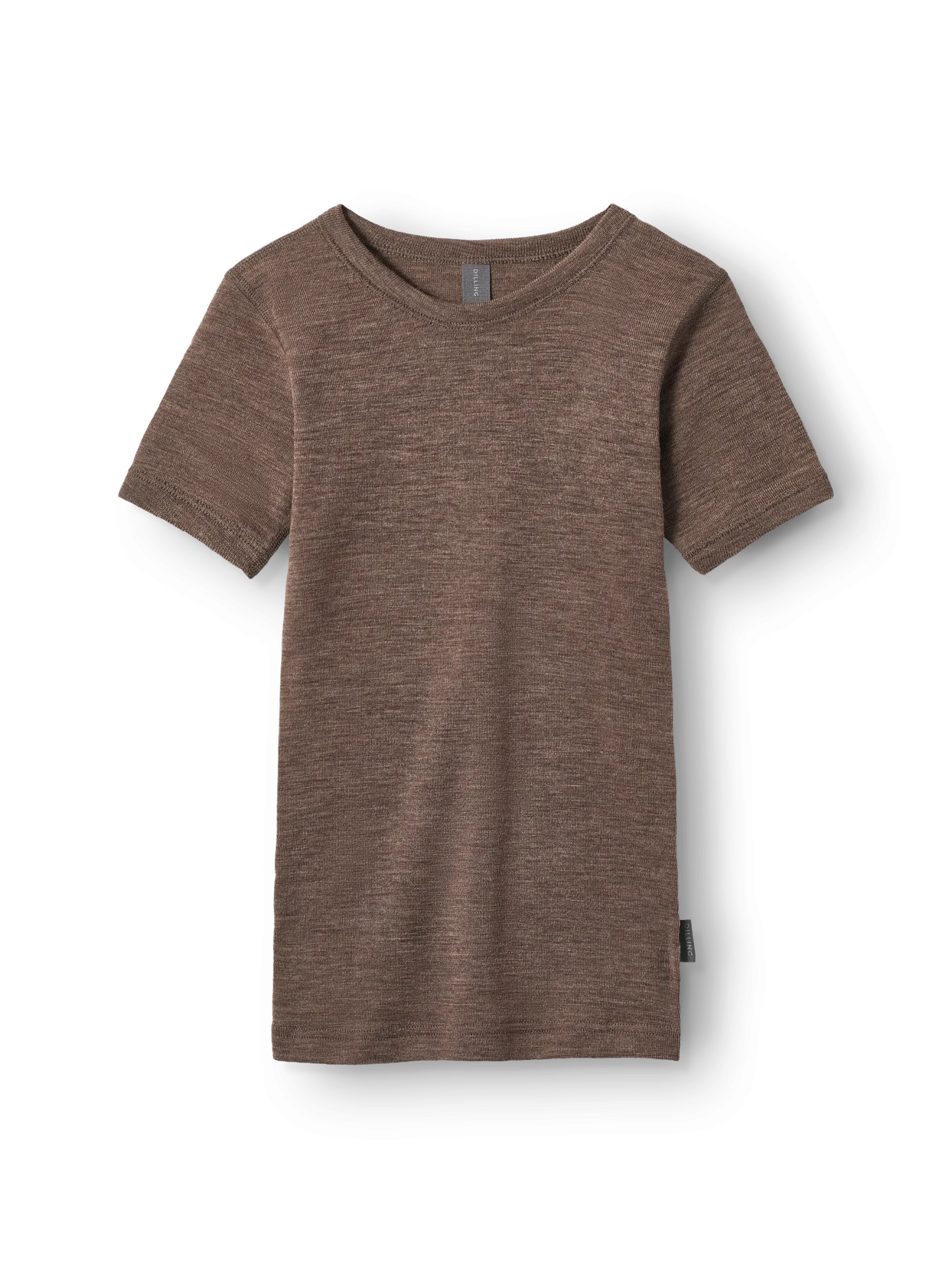 T-shirt i merinould til børn