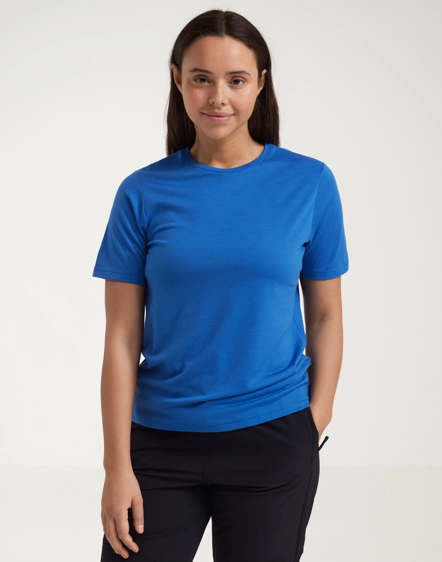 T-shirt i merinould til kvinder