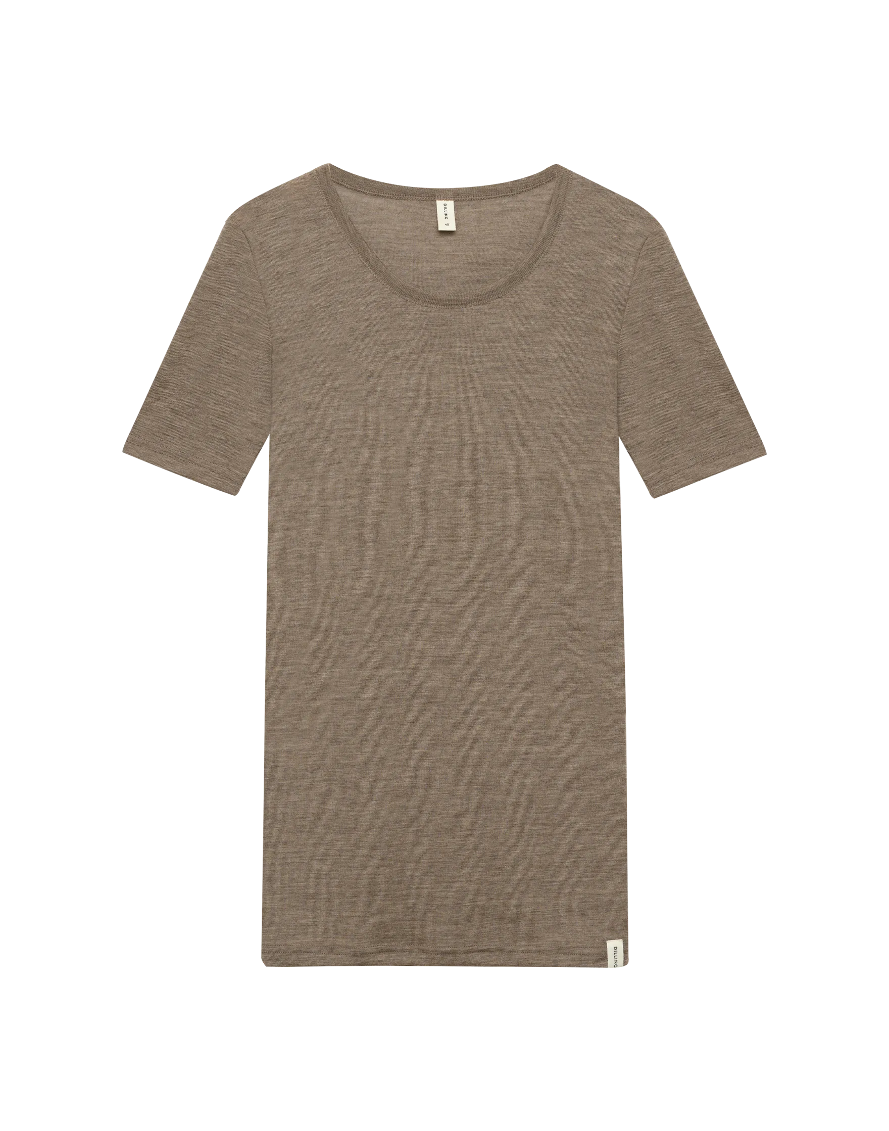 T-shirt i merinould til kvinder