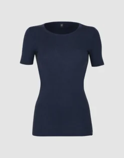 T-shirt i merinould til kvinder