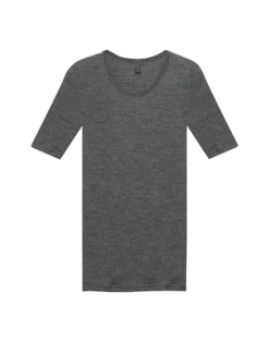 T-shirt i merinould til kvinder