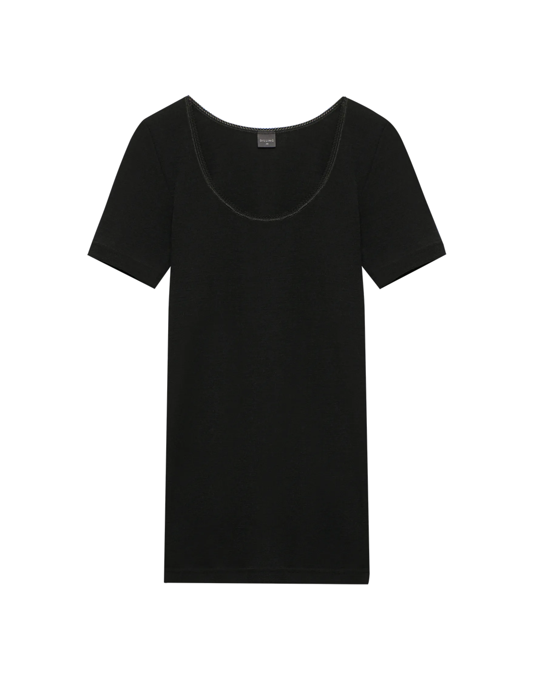 T-shirt i merinould til kvinder