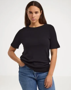 T-shirt i merinould til kvinder