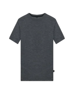 T-shirt i merinould til mænd