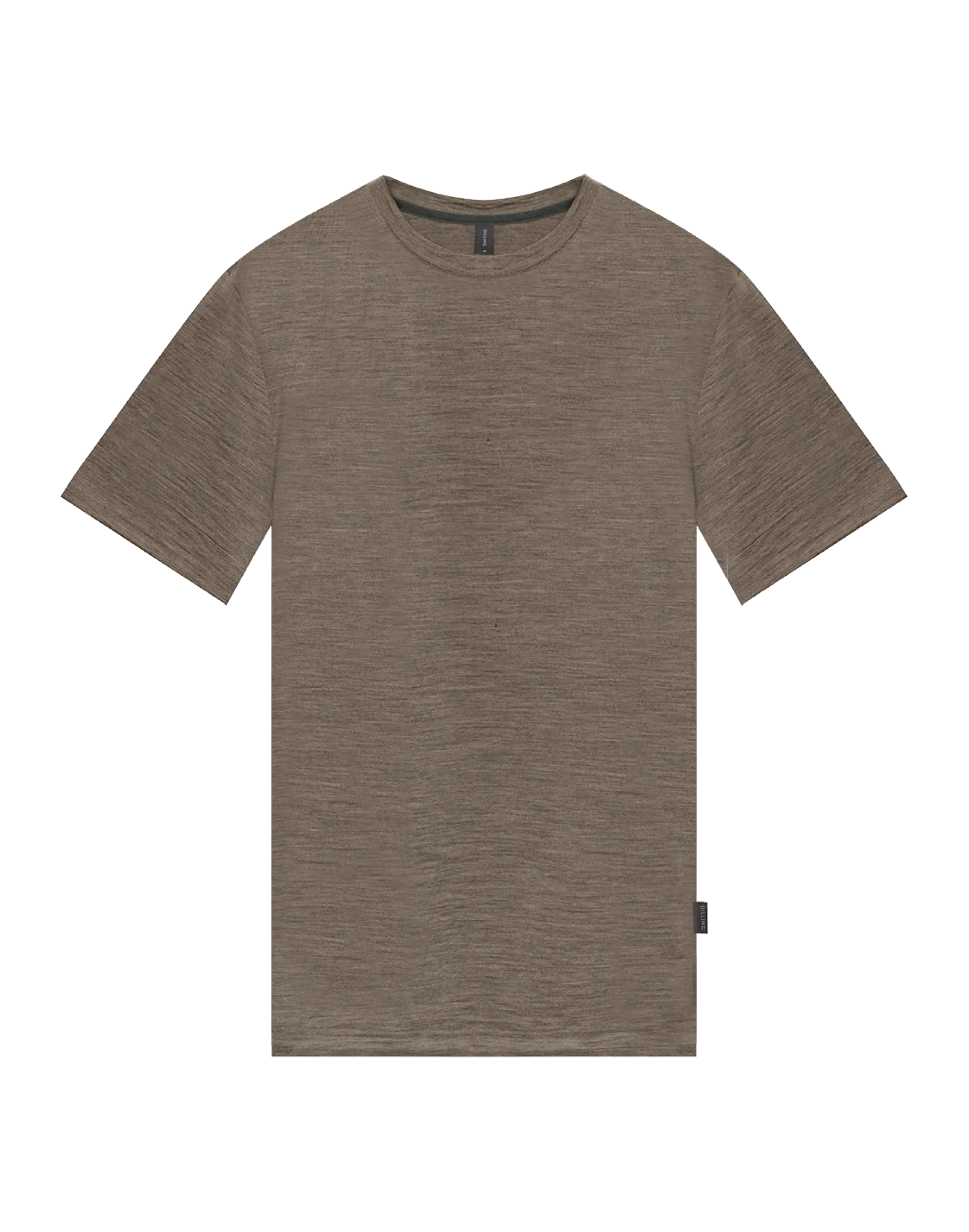 T-shirt i merinould til mænd