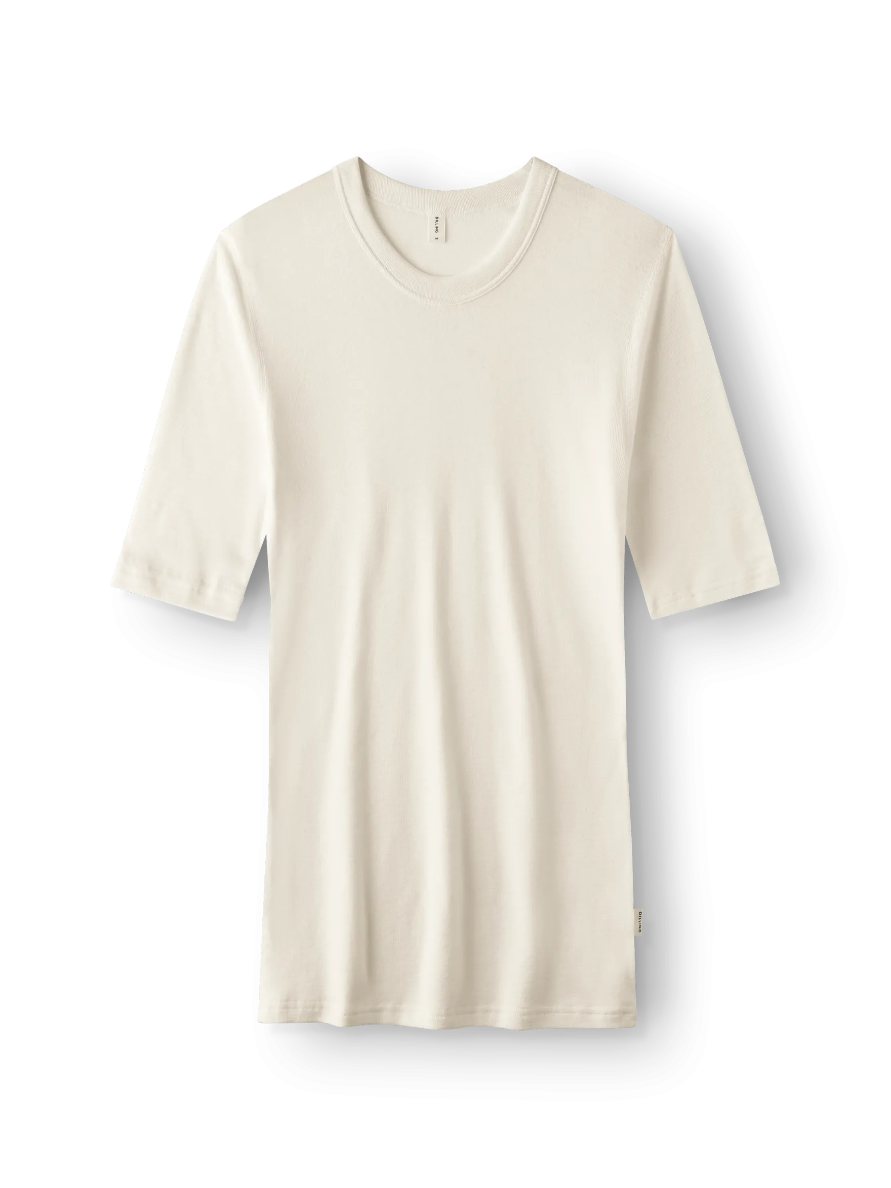 T-shirt i merinould til mænd