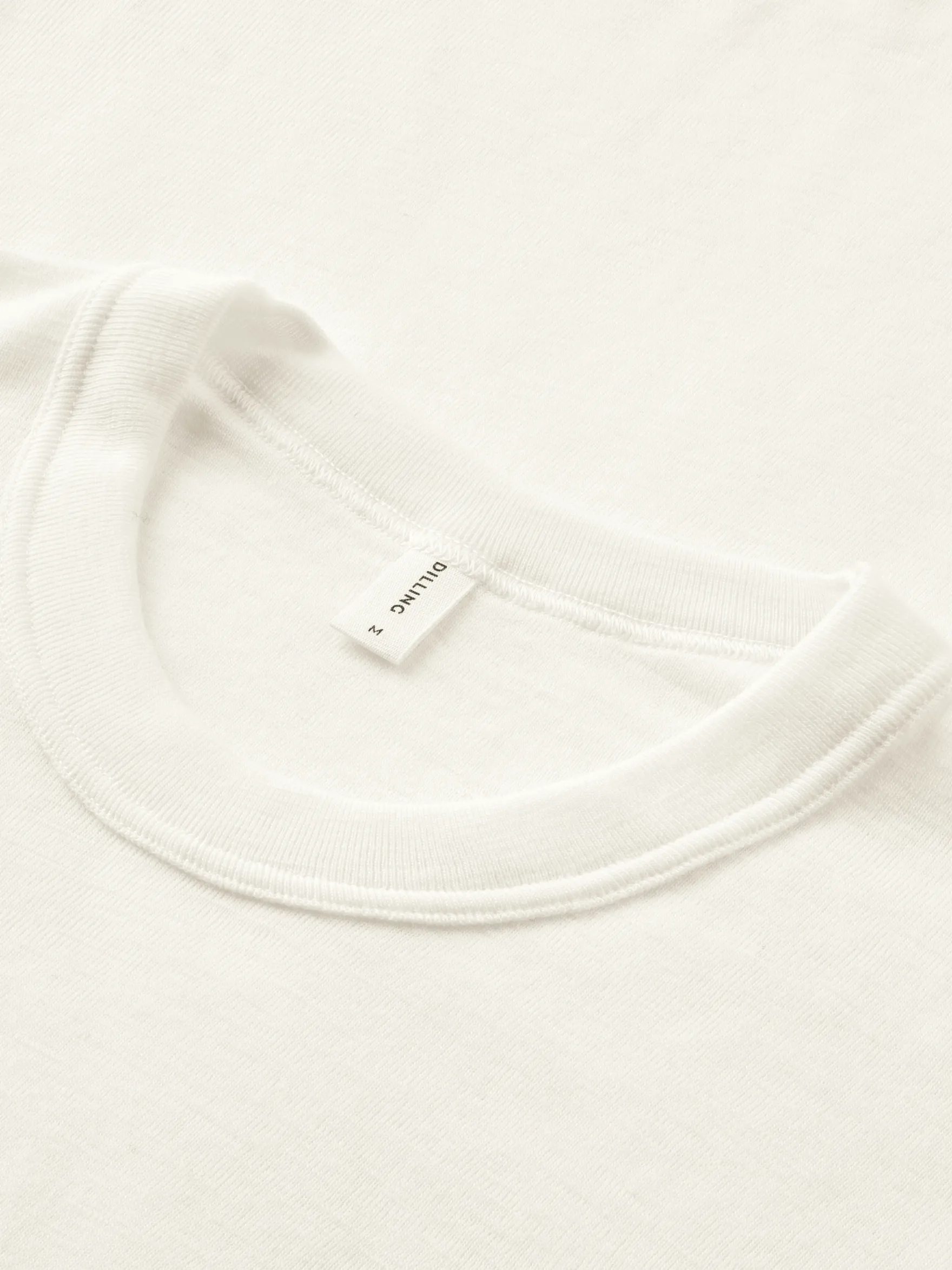 T-shirt i merinould til mænd