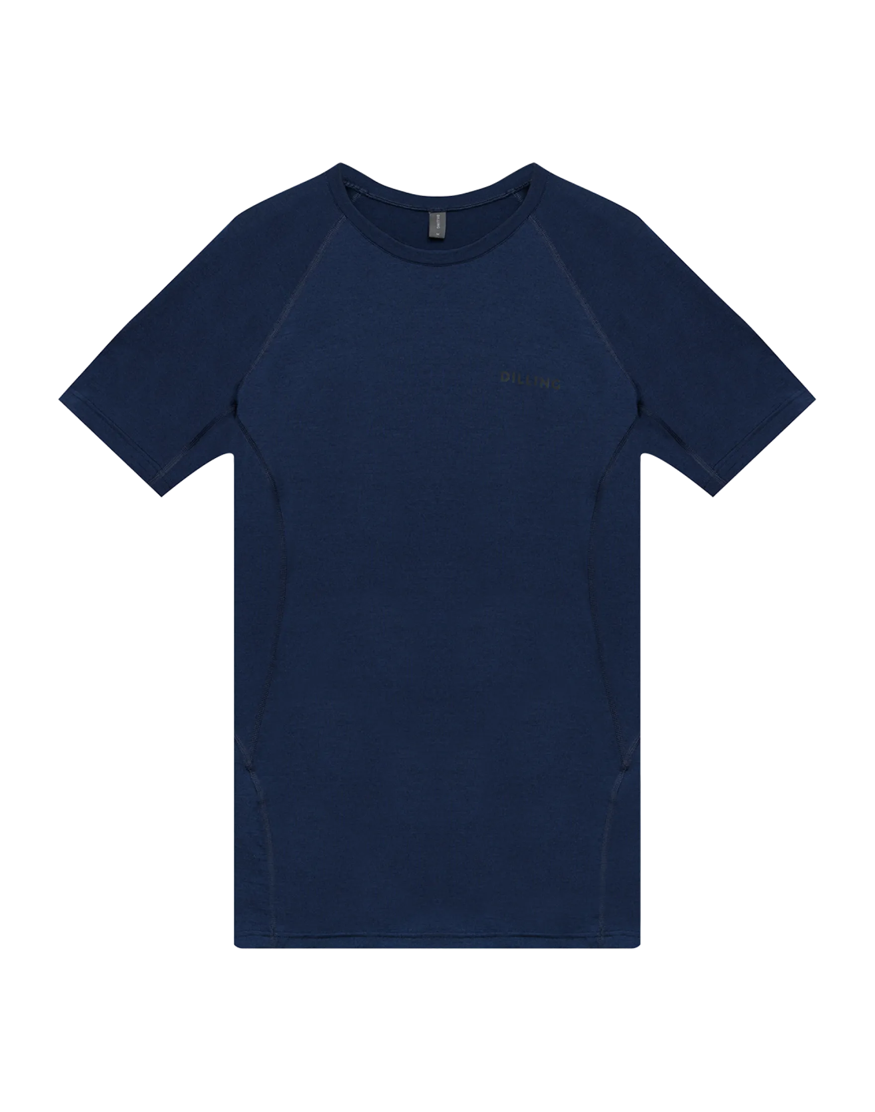 T-shirt i merinould til mænd