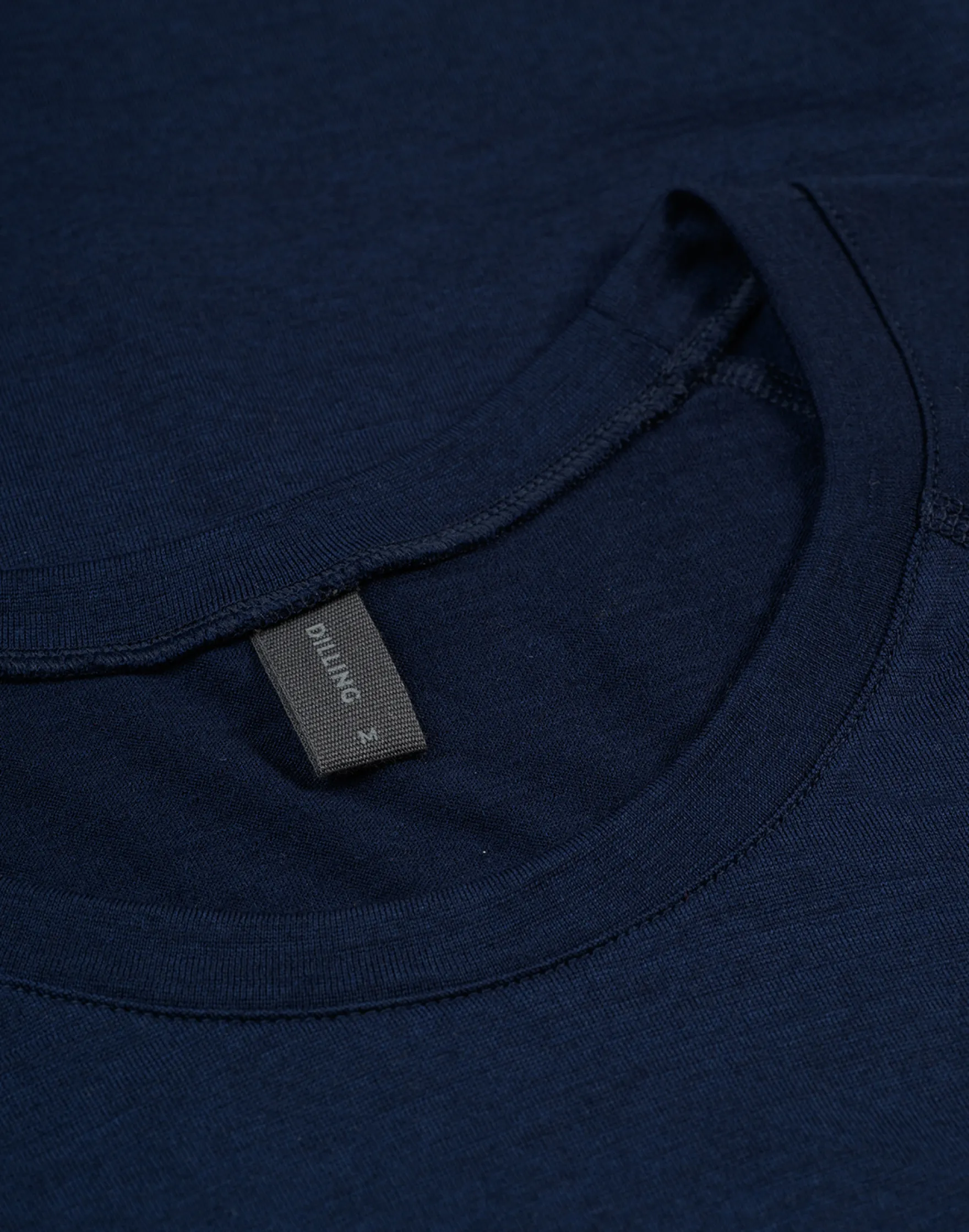 T-shirt i merinould til mænd