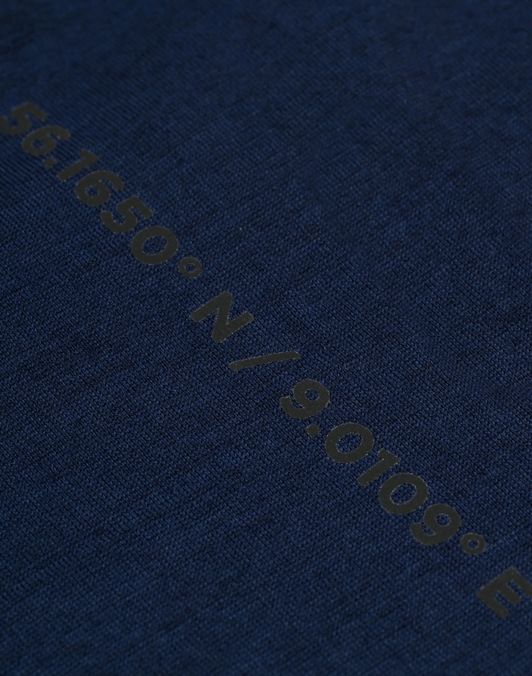 T-shirt i merinould til mænd
