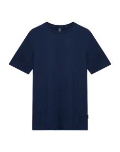T-shirt i merinould til mænd