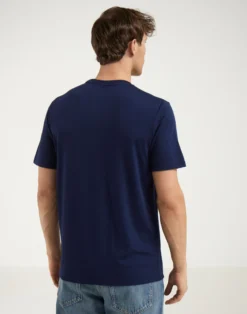 T-shirt i merinould til mænd
