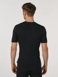 T-shirt i merinould til mænd