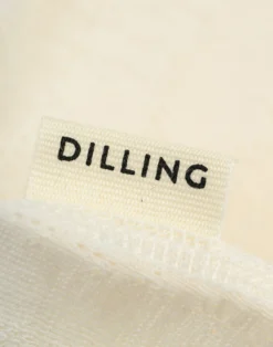 T-shirt med hulmønster i merinould/silke til børn