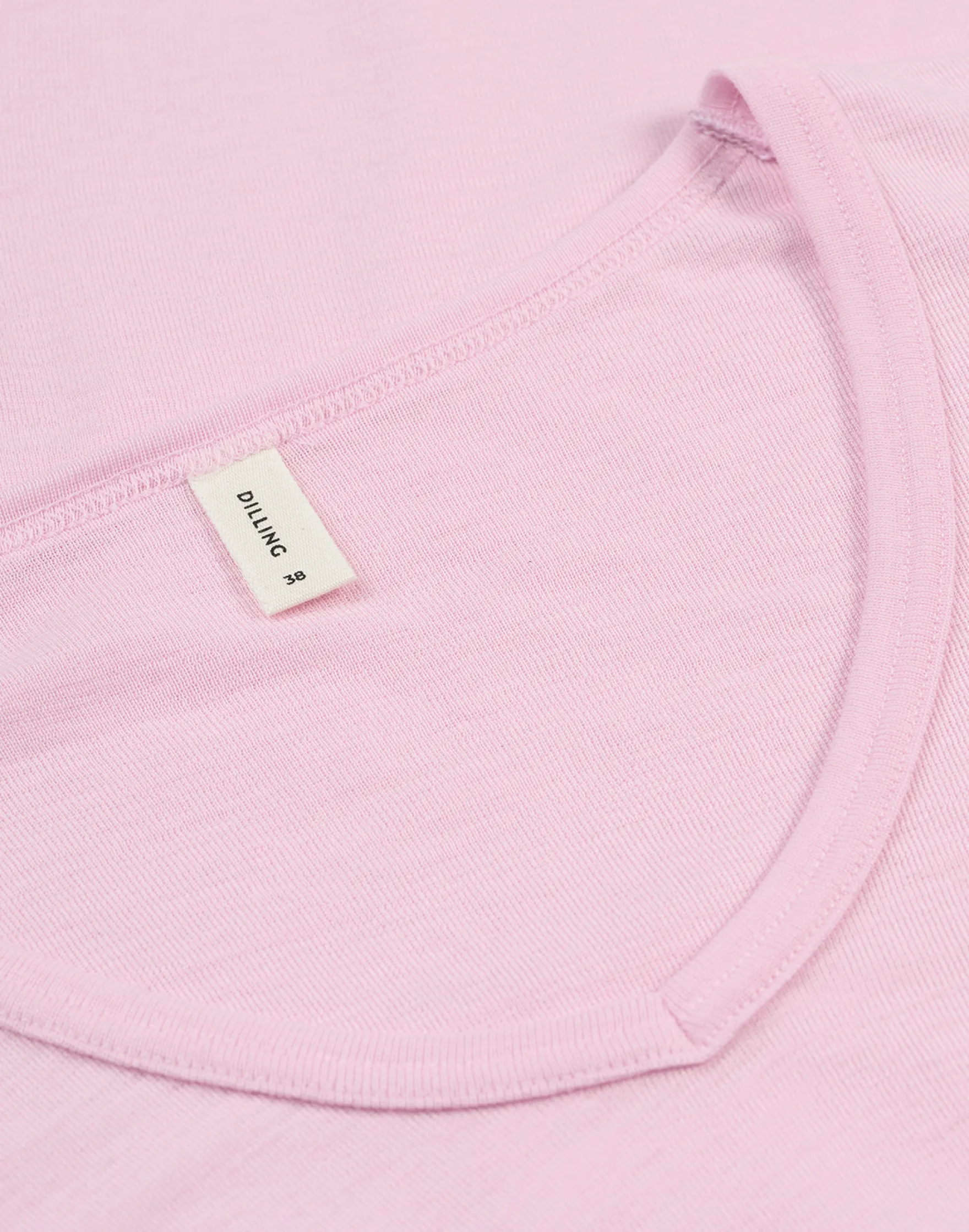 T-shirt med V-hals i merinould/silke til kvinder