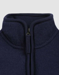 Vest i merinouldfleece til børn