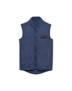 Vest i merinouldfleece til børn